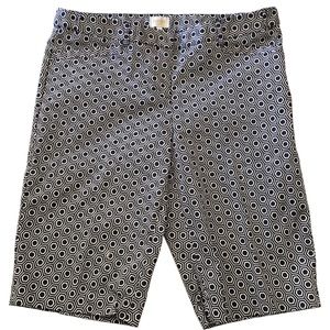 LAUNDRY navy/white shorts, size 4, VGC
